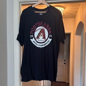 ‘47 Arizona Diamondbacks 2023 Postseason Men's Black Tee